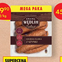 Kiełbasa śląska z szynki Kraina Wędlin Select