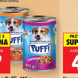 Karma dla psa Puffi