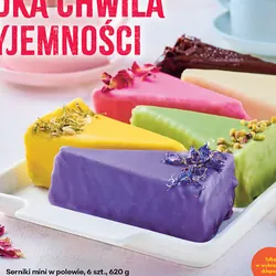 Serniki mini w polewie