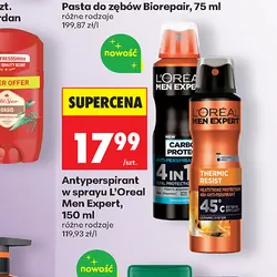 Antyperspirant w sprayu L'Oreal Men Expert, 150 ml