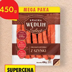 Frankfurterki z szynki Kraina Wędlin Select