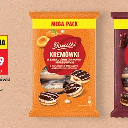 Ciastka kremówki Bonitki