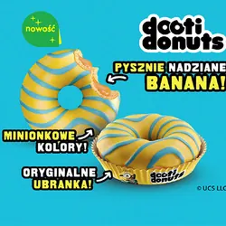 Donut Minionki z nadzieniem bananowym