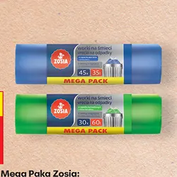 Worki na śmieci Mega Paka Zosia