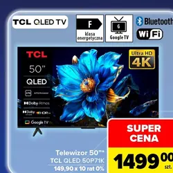 Telewizor 50" TCL QLED 50P71K