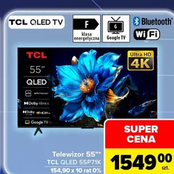 Telewizor 55" TCL QLED 55P71K