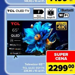 Telewizor 65" TCL QLED 65P71K