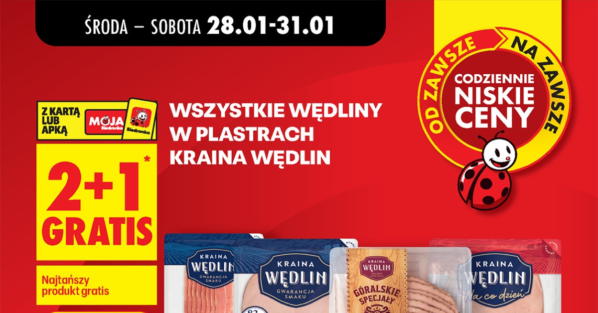 Szokująca obniżka szynki w Biedronce! Kraina Wędlin za 8,33 zł — gdzie ją znaleźć?