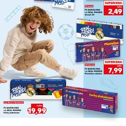 FC BARCELONA lub REAL MADRID Farby plakatowe