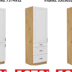 Szafka 60DKS-210 3S 1F