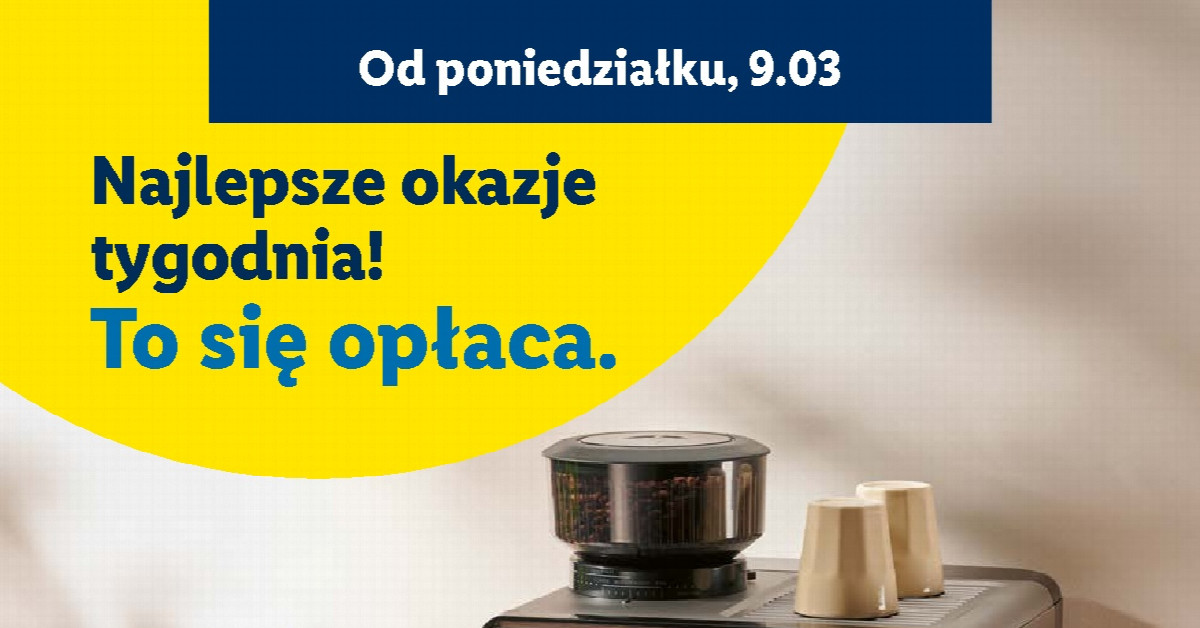 Ekspres kolbowy z młynkiem w Lidlu aż 700 zł taniej — czy warto biec do sklepu?