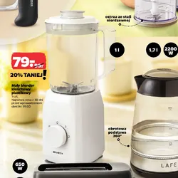 Mały blender kielichowy plastikowy