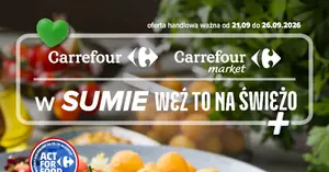 Nowa gazetka Carrefour (21.09–26.09) — 10 hitów tygodnia, które MUSISZ zobaczyć!