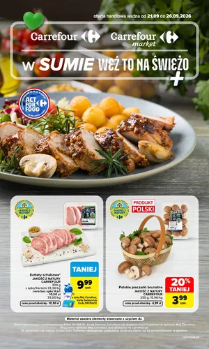 Gazetka Carrefour, Market w SUMIE weź to na świeżo