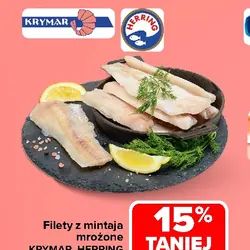 Filety z mintaja mrożone