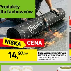Papa wierzchniego krycia NEXLER MIX PV250 S52H