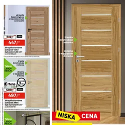Skrzydło drzwiowe pokojowe MINOS dąb catania 80 cm