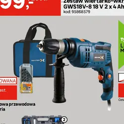 Wiertarka udarowa przewodowa 900 W + akcesoria