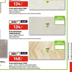 Gres szkliwiony SANDIO BEIGE