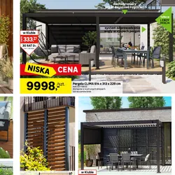 Pergola CLIMA 614 x 313 x 229 cm