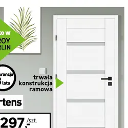 Skrzydło drzwiowe pokojowe PARMA białe 80 cm