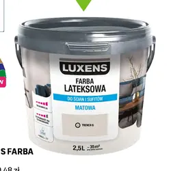 Emulsja kolorowa LUXENS FARBA LATEKSOWA 2,5 l