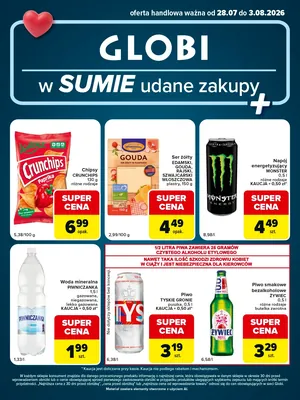 Gazetka Globi w SUMIE udane zakupy