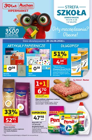 Gazetka 30 Lat Hipermarket Auchan
