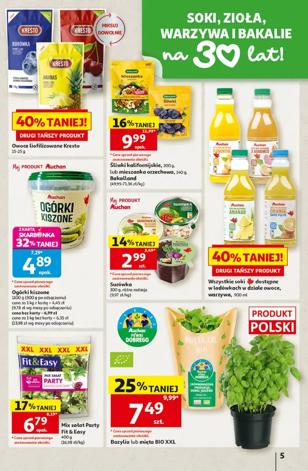 Strona 5 gazetki Auchan