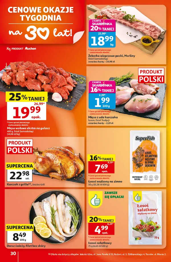 Strona 30 gazetki Auchan