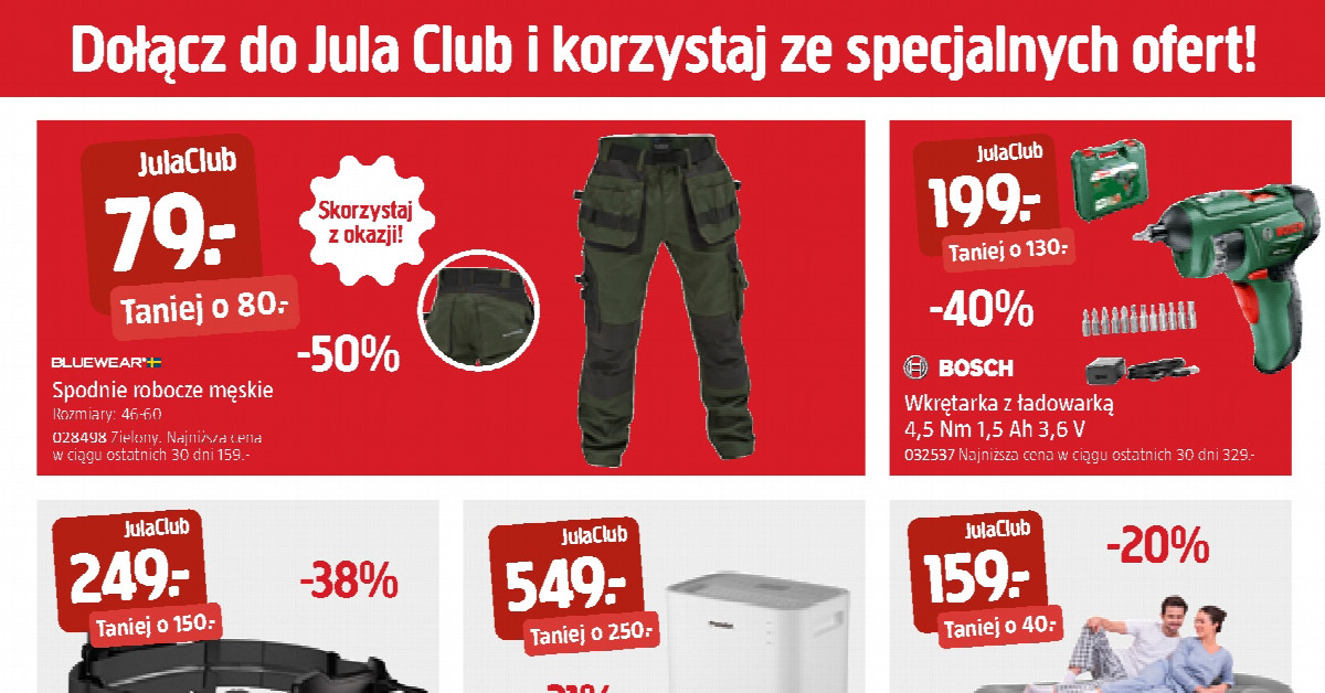 Nowa gazetka Jula (29.01–25.02): 7 ofert, które musisz zobaczyć zanim znikną