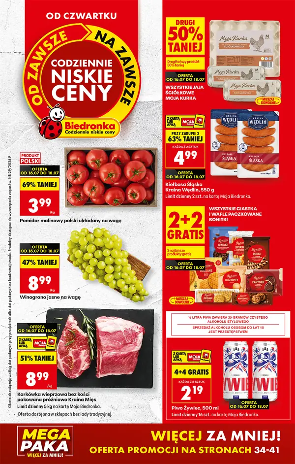 Strona 1 gazetki Biedronka