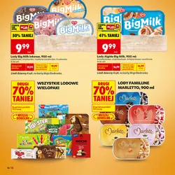 Lody Big Milk Intense, 900 ml