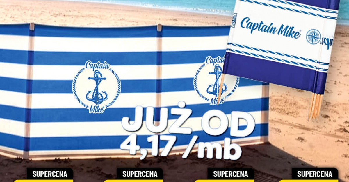 Szorty Captain Mike za 29,99 zł! Sprawdź, które modele kupisz o połowę taniej