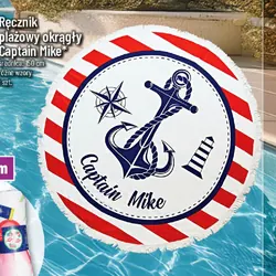 Ręcznik plażowy okrągły