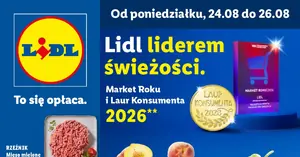 Nowa gazetka Lidl (24–26.08): Sprawdź promocje, które naprawdę warto - oszczędzisz fortunę!