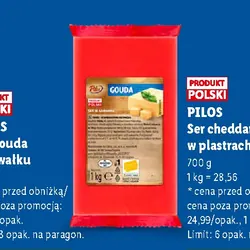 Pilos Ser gouda w kawałku