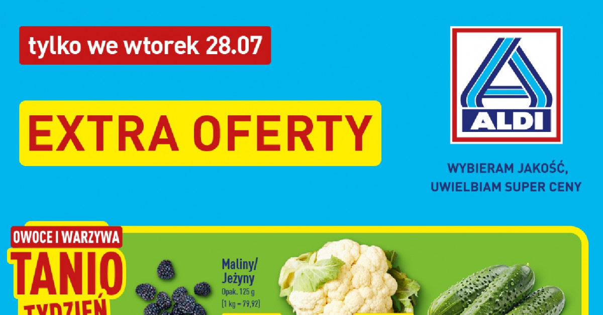 Nowa gazetka Aldi (28.08) — przegląd hitów, których nie możesz przegapić
