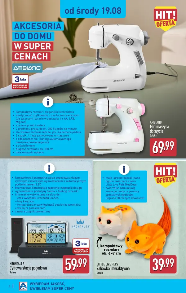 Strona 2 gazetki Aldi