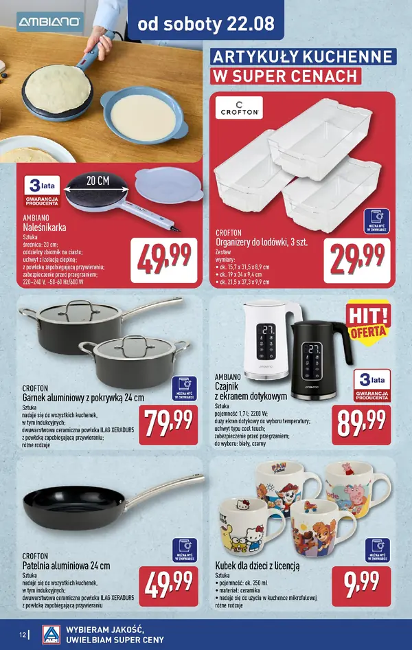 Strona 12 gazetki Aldi