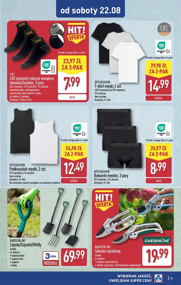Strona 15 gazetki Aldi