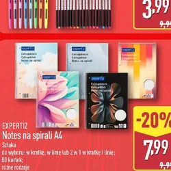 Notes na spirali A4