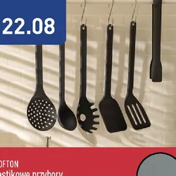 Plastikowe przybory kuchenne