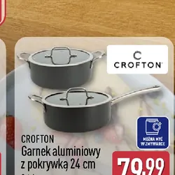 Garnek aluminiowy z pokrywką 24 cm