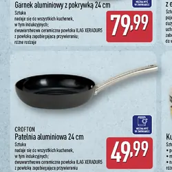 Patelnia aluminiowa 24 cm