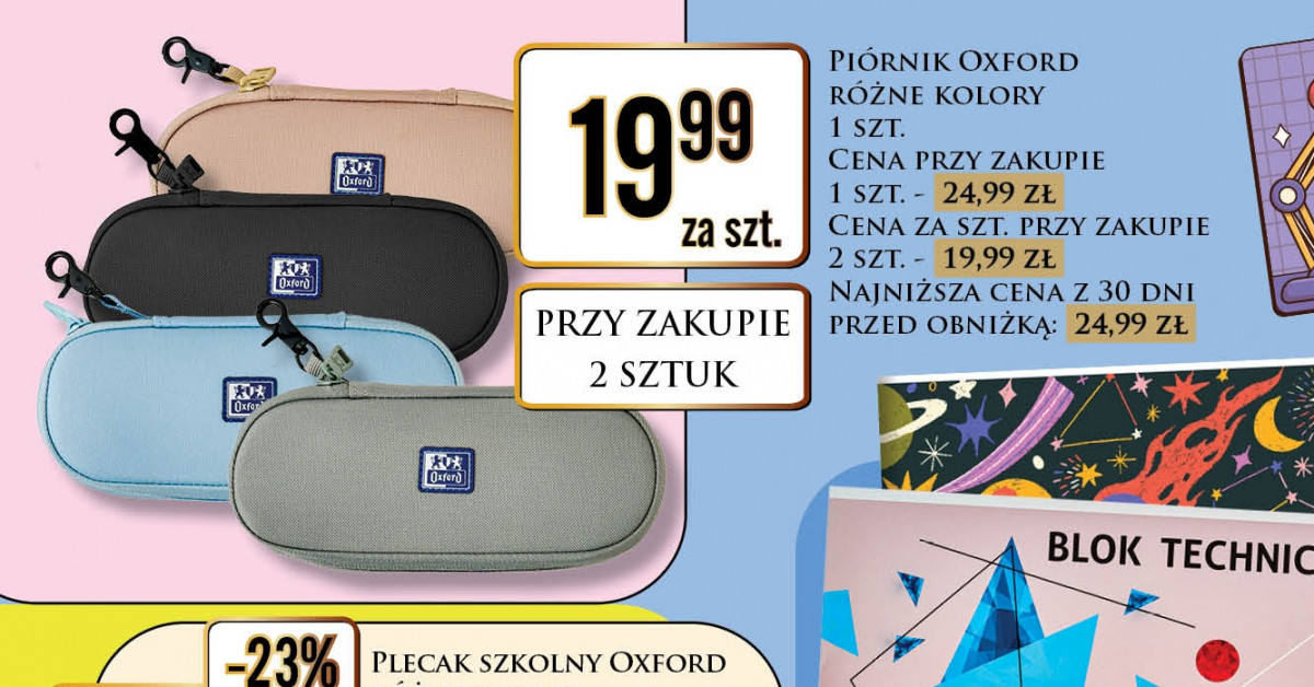 Szokująca obniżka plecaka szkolnego w Dino — z 129,99 zł na 99,99 zł! Sprawdź, dlaczego to najlepszy moment na zakup