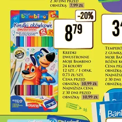 Kredki dwustronne Moje Bambino