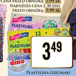 Plastelina Gryzmaki