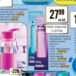 Butelka filtrująca Aquaphor + wkład