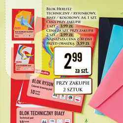Blok Herlitz techniczny/rysunkowy
